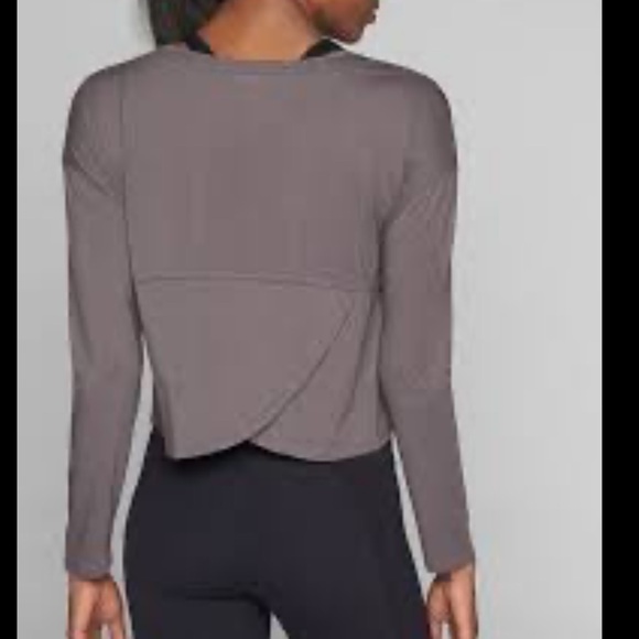 Athleta Tops - Athleta Studio Crop Longsleeve